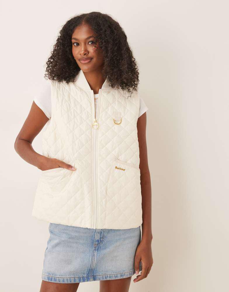 Barbour Barbour rosalie gilet in neutral - BEIGE