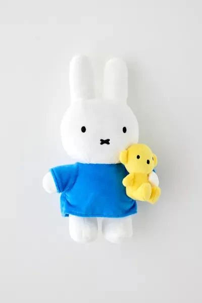 Smoko Smoko Miffy & Bear Midi Mochi Plushie 1