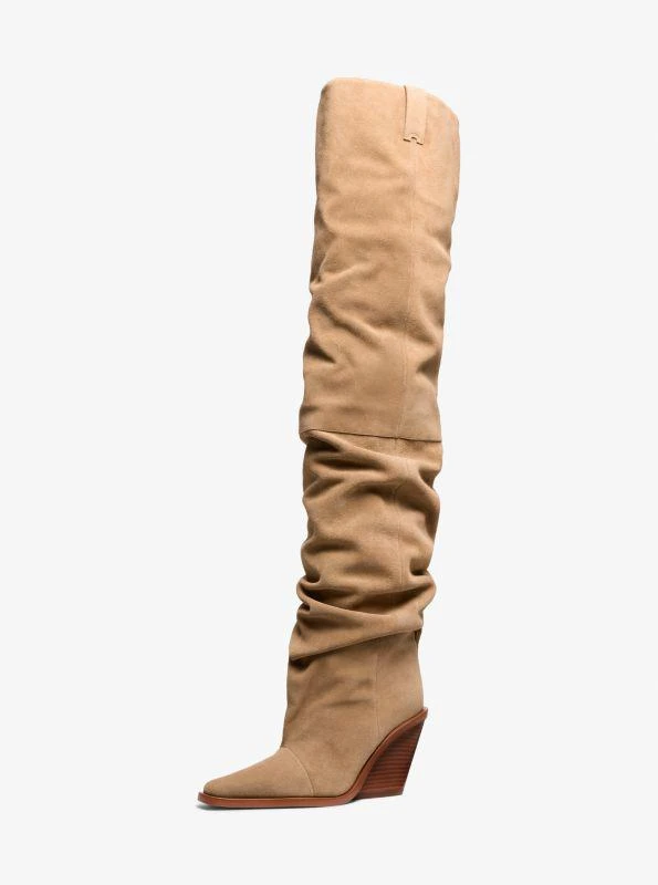 Michael Kors Noemie Suede Over-the-Knee Boot 2