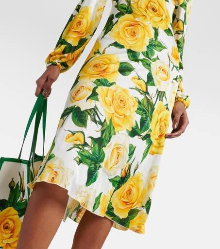 Dolce & Gabbana Floral midi dress 5