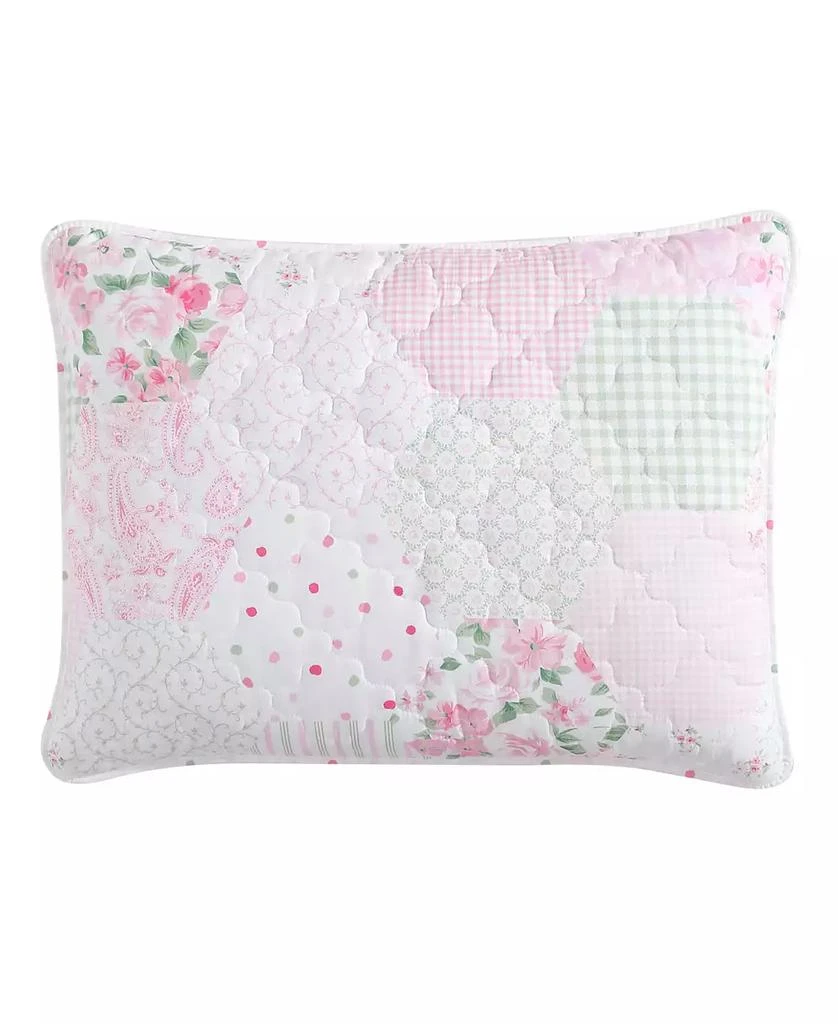 Laura Ashley Ellyn Reversible 3 Piece Quilt Set 4