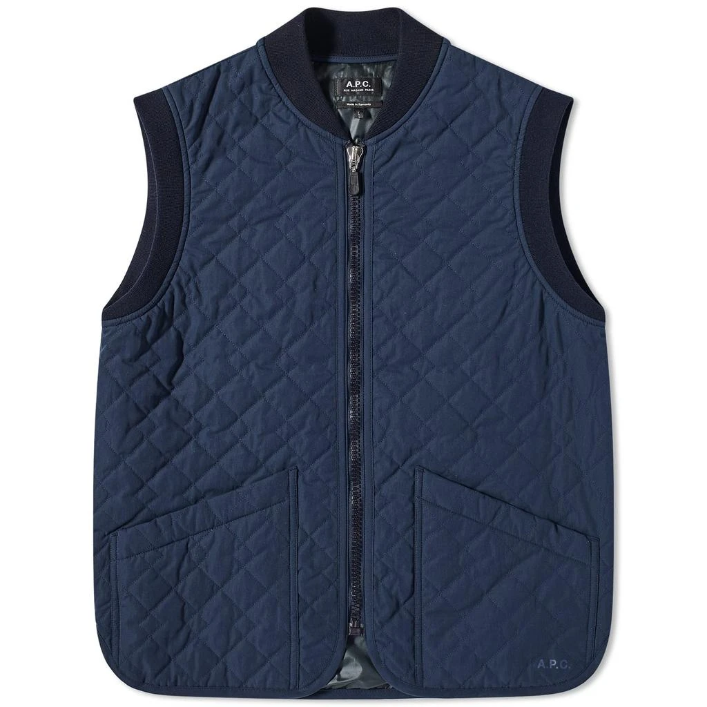 A.P.C. A.P.C. Silas Quilted Vest 1