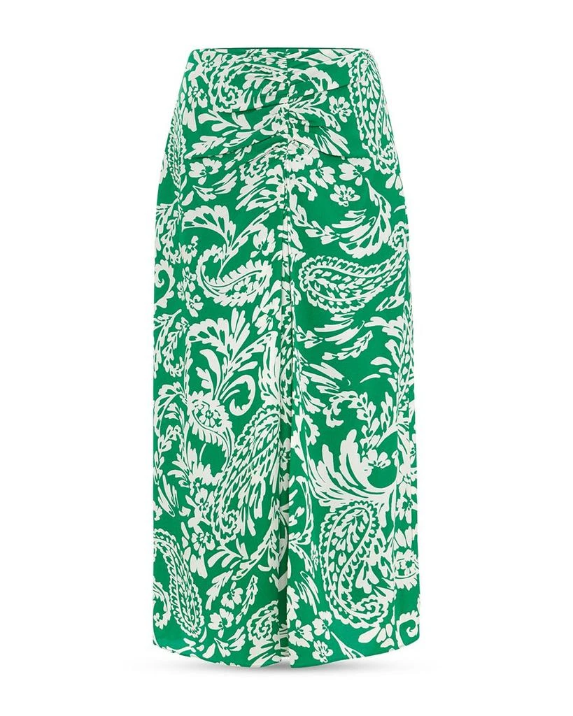 HOBBS LONDON Cassidy Ruched Midi Skirt 5