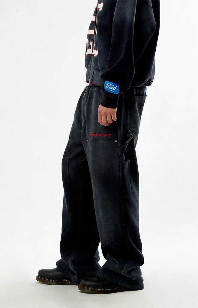 FORD Knee Paneled Baggy Carpenter Sweatpants 4
