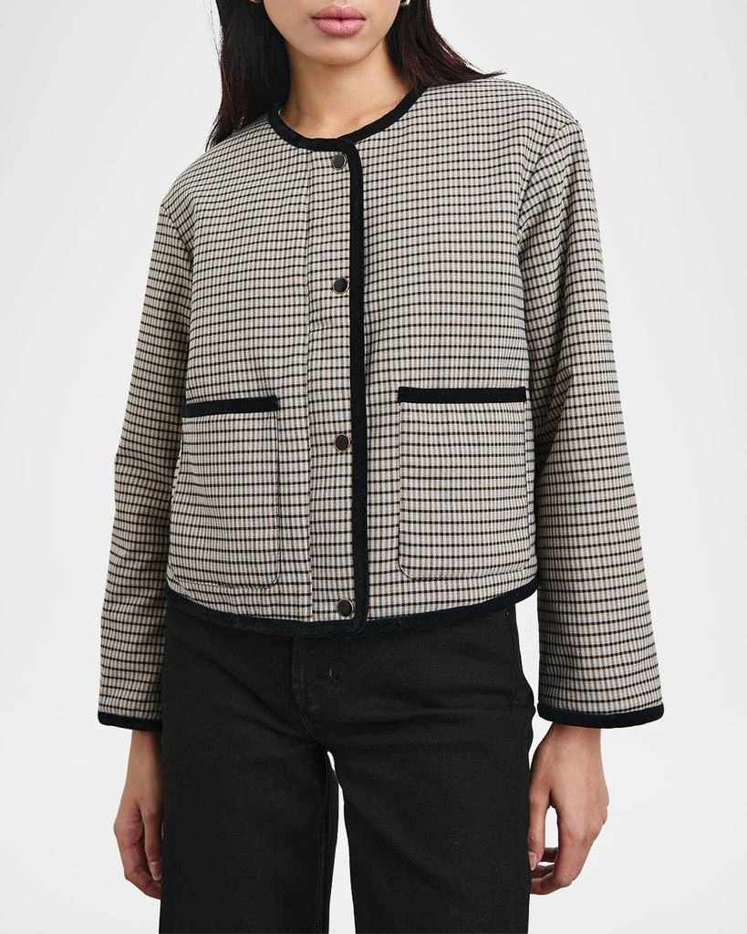 Rails Nota Check Quilted Jacket 1