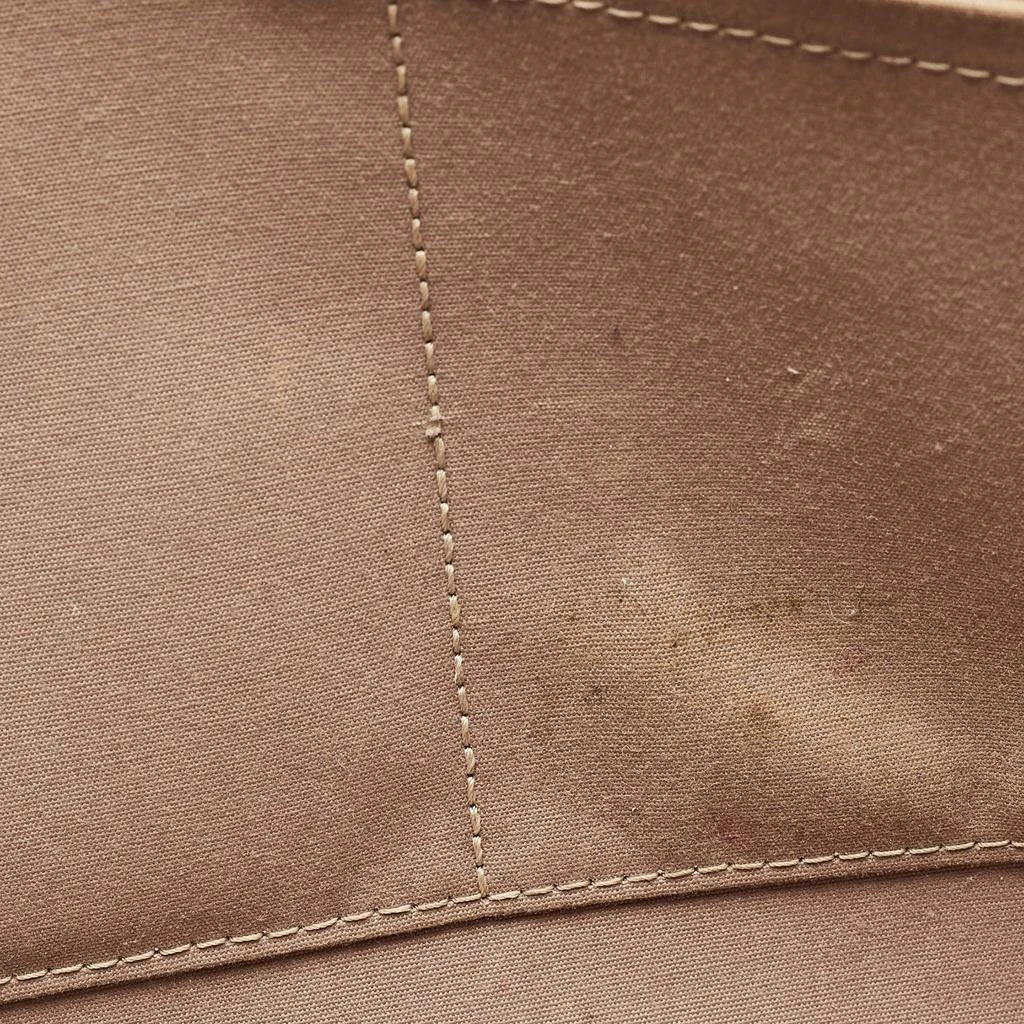 Louis Vuitton Louis Vuitton Beige Poudre Monogram Vernis Brea MM Bag 21