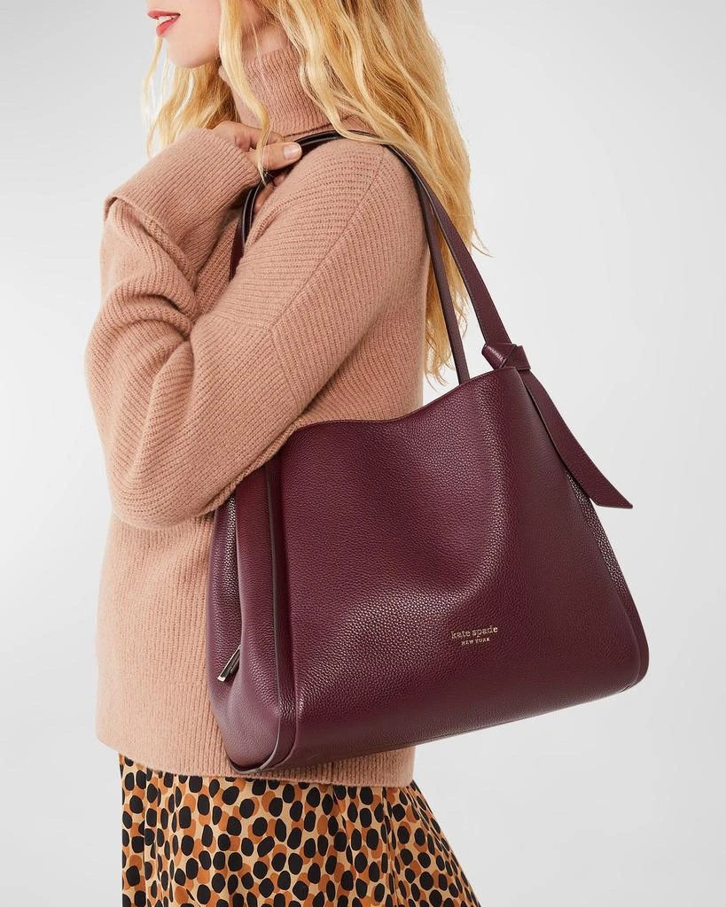 Kate Spade large pebbled leather hobo shoulder bag 3
