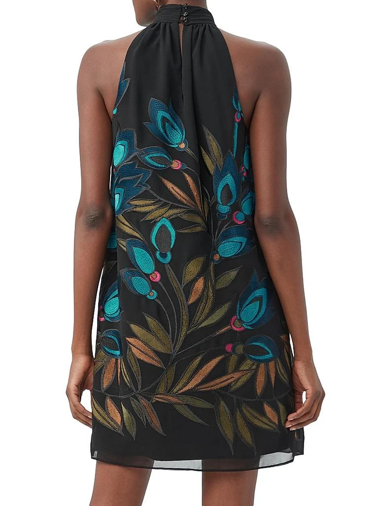 Trina Turk Zana Floral-Embroidered Minidress 4