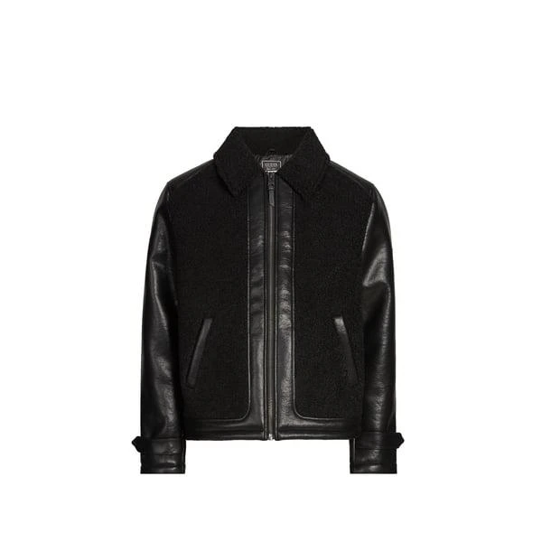 GUESS Two-material faux leather jacket 1