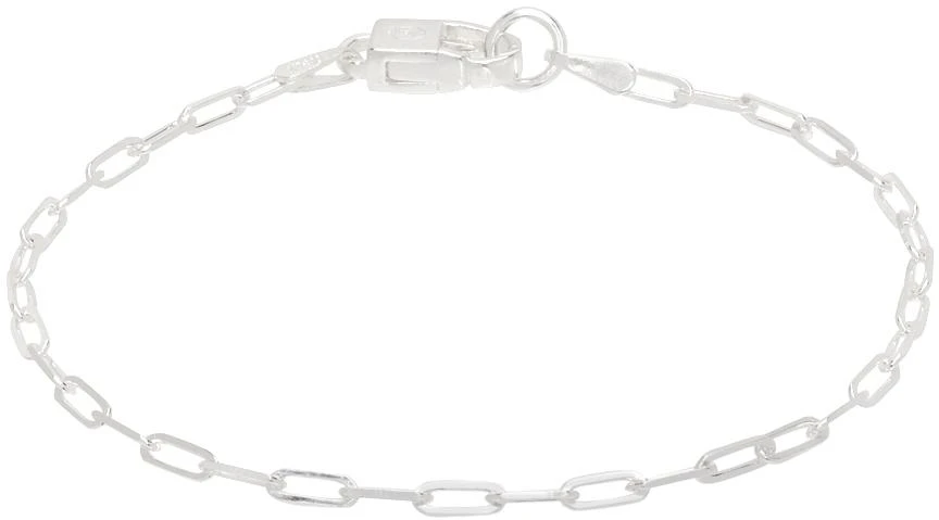 Hatton Labs Silver Paper Clip Bracelet 1