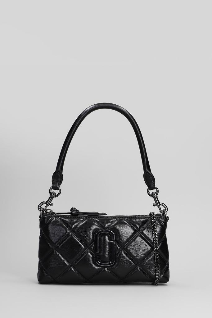 Marc Jacobs The Pochette Shoulder Bag In Black Leather