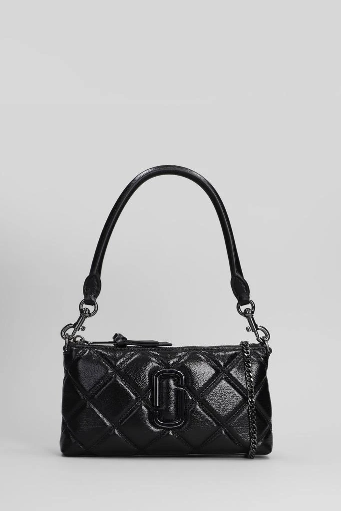 Marc Jacobs The Pochette Shoulder Bag In Black Leather 1