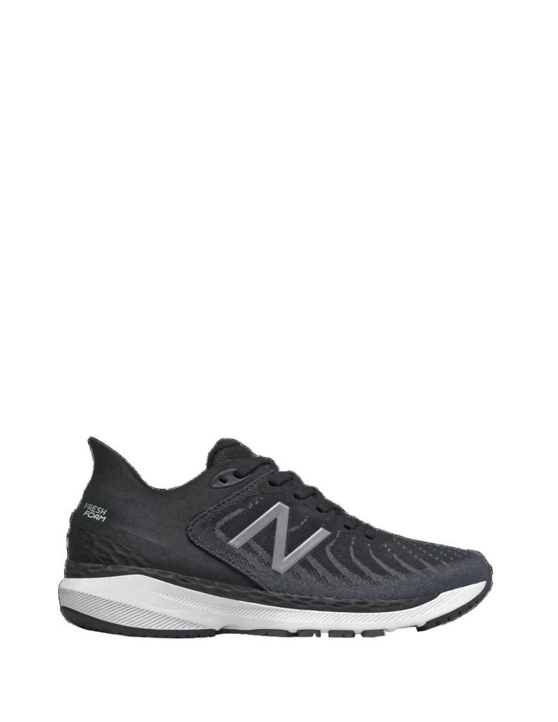 New Balance Men's Fresh Foam 860V11 Running Shoes - B/medium Width In Black 1