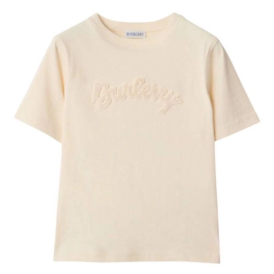 Burberry Kids Cedar Toweling Logo T-Shirt