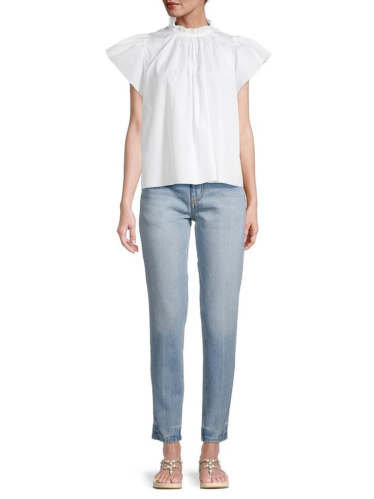 Birds of Paradis Carla Highneck Blouse 2