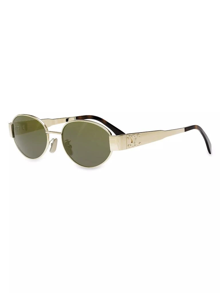 Celine Triomphe 54MM Oval Sunglasses 1