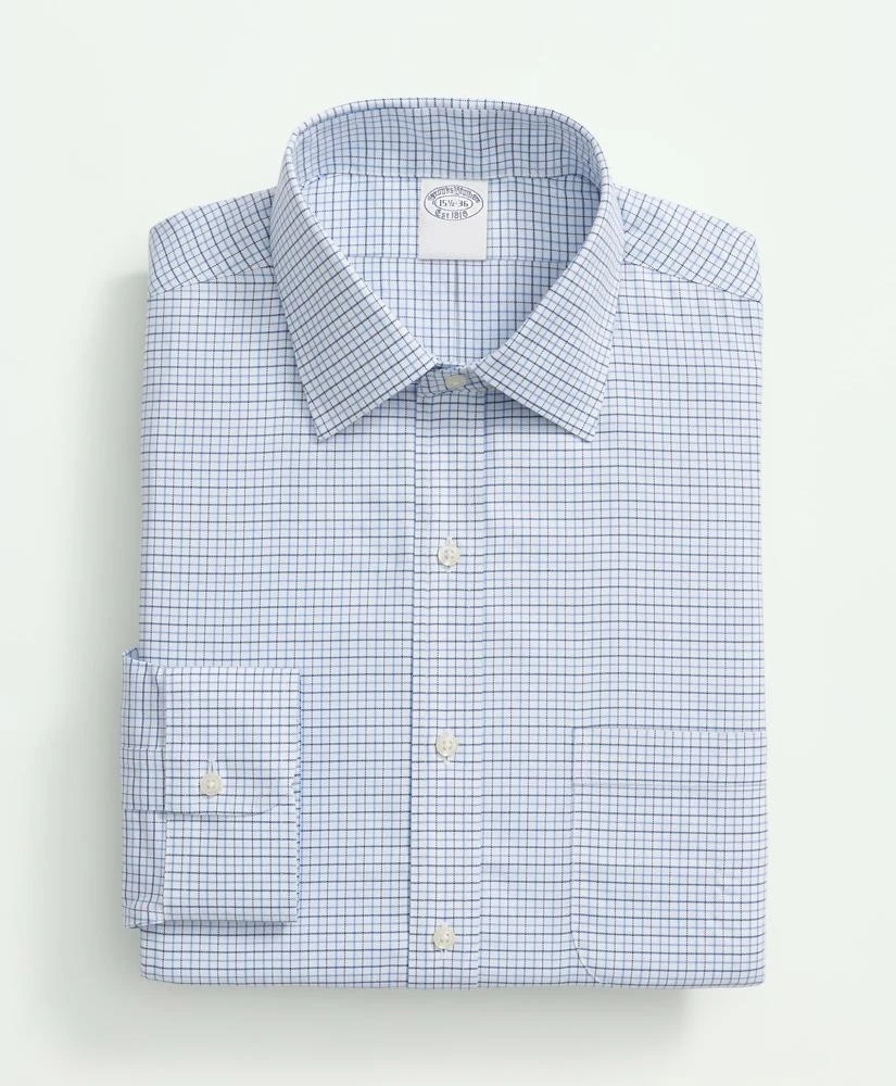 Brooks Brothers Brooks Brothers Explorer Collection Non-Iron Twill Ainsley Collar, Check Dress Shirt 3