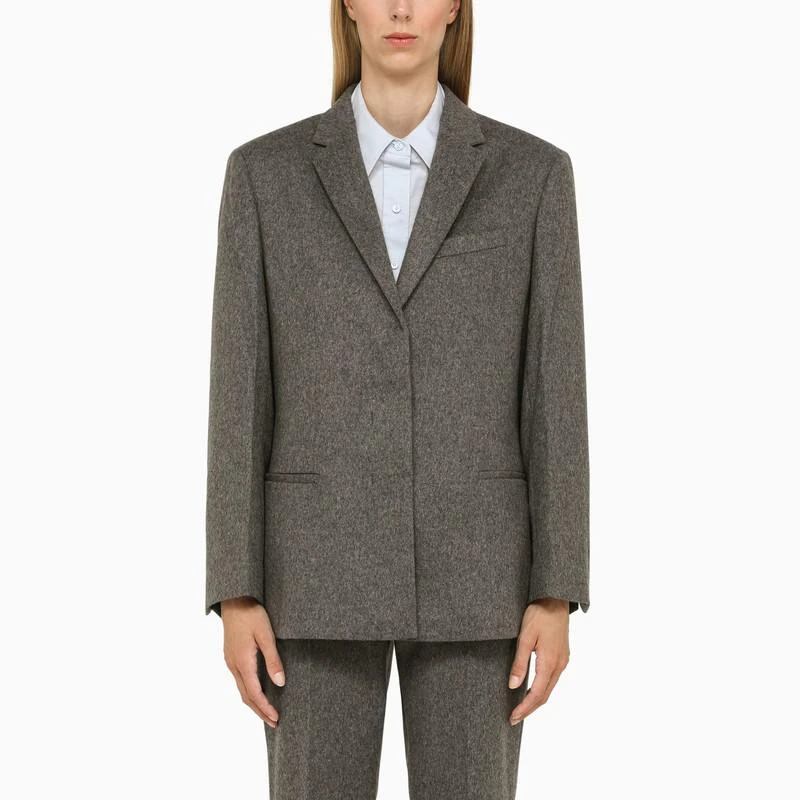 Calvin Klein Grey wool tailored jacket 1