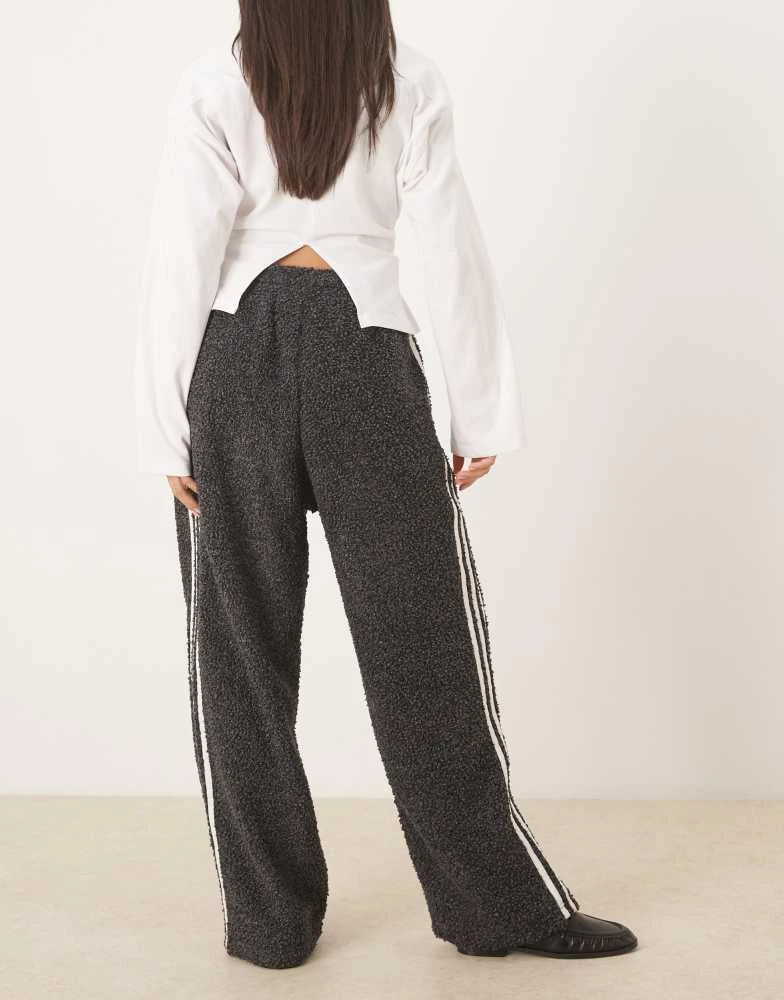 Adidas adidas Originals Boucle Firebird track pants in black 2