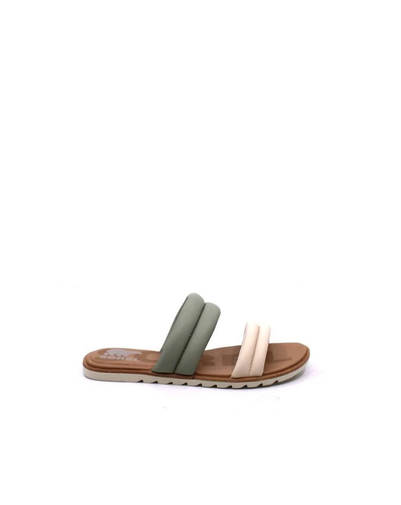 Sorel Ella Ii Puff Slide Safari In Chalk 2