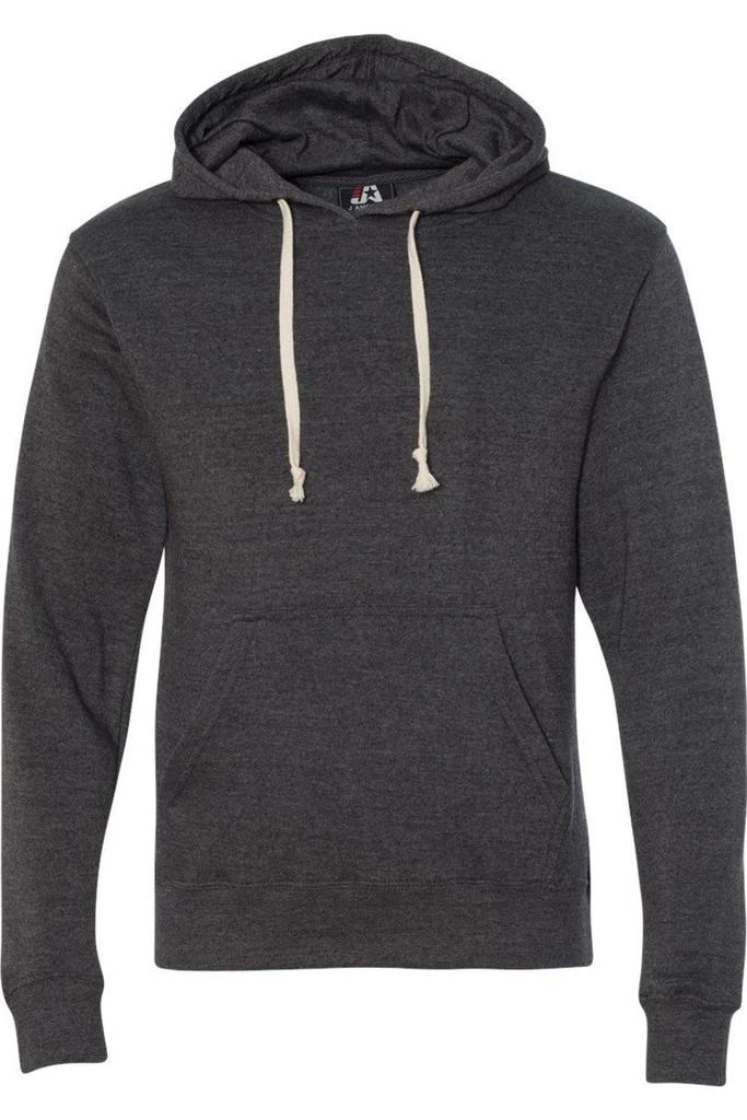 J America Triblend Fleece Hooded Sweatshirt 6