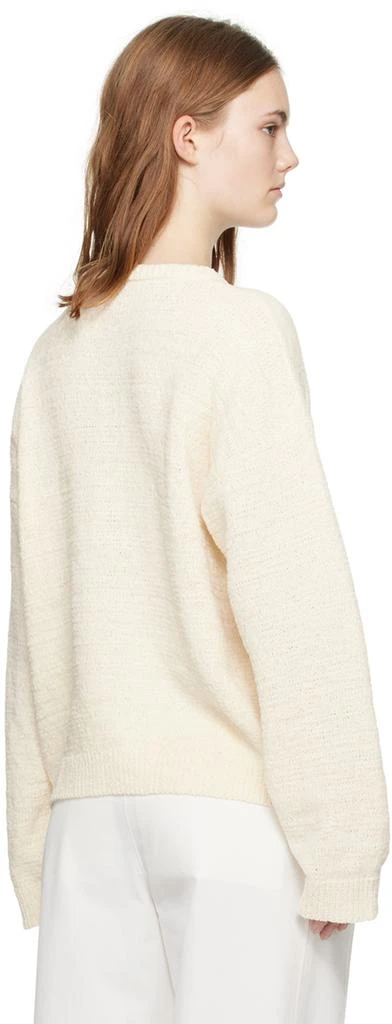 Totême Off White Crewneck Sweater 3