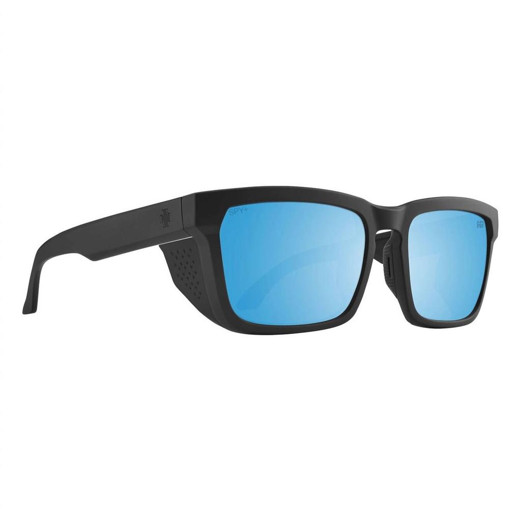 Spy Optic Men's Helm Tech Sunglasses In Matte Black/ice Blue