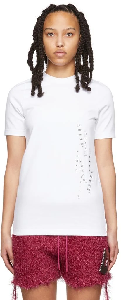 doublet White Stretching Onesize T-Shirt 1