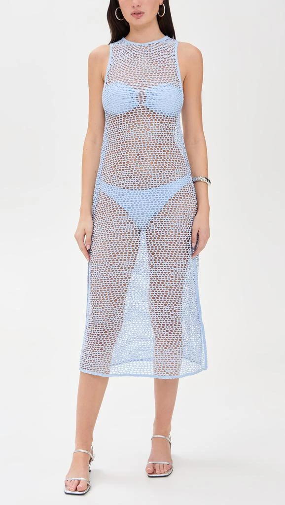 VIX PAULA HERMANNY Solid Twist Long Cover Up 6
