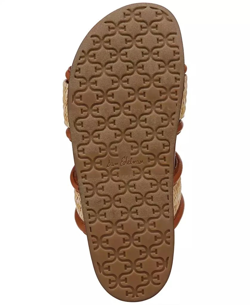 Sam Edelman Women's Rowan Emblem Slide Footbed Sandals 5