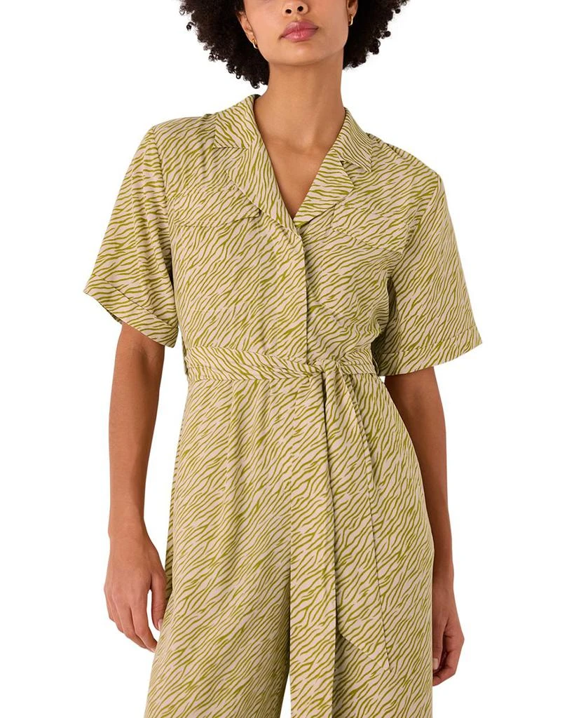 Whistles Petites Kelly Tiger Flame Jumpsuit 3