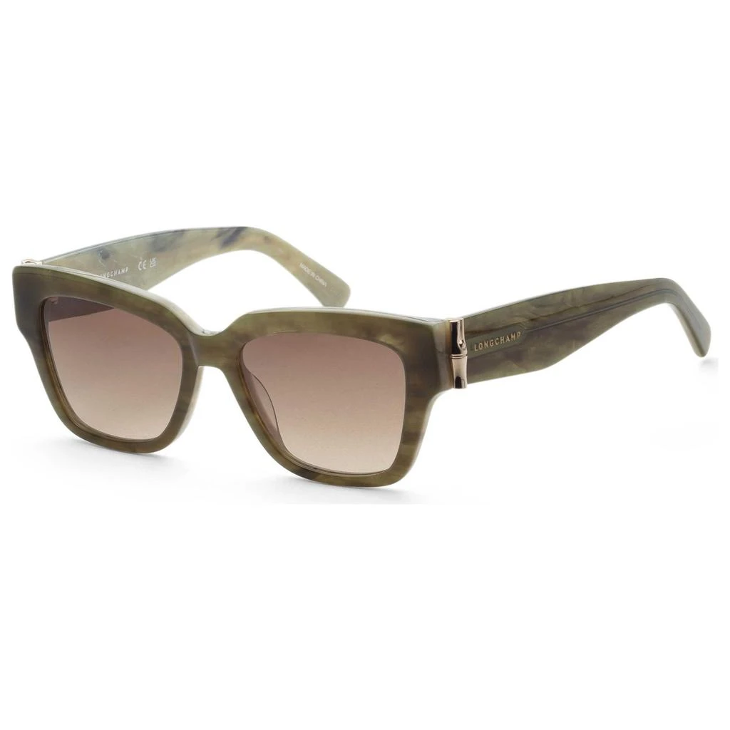Shop Blue Oval Ladies Sunglasses LO658S 424 51 on Sale at  display picture 1