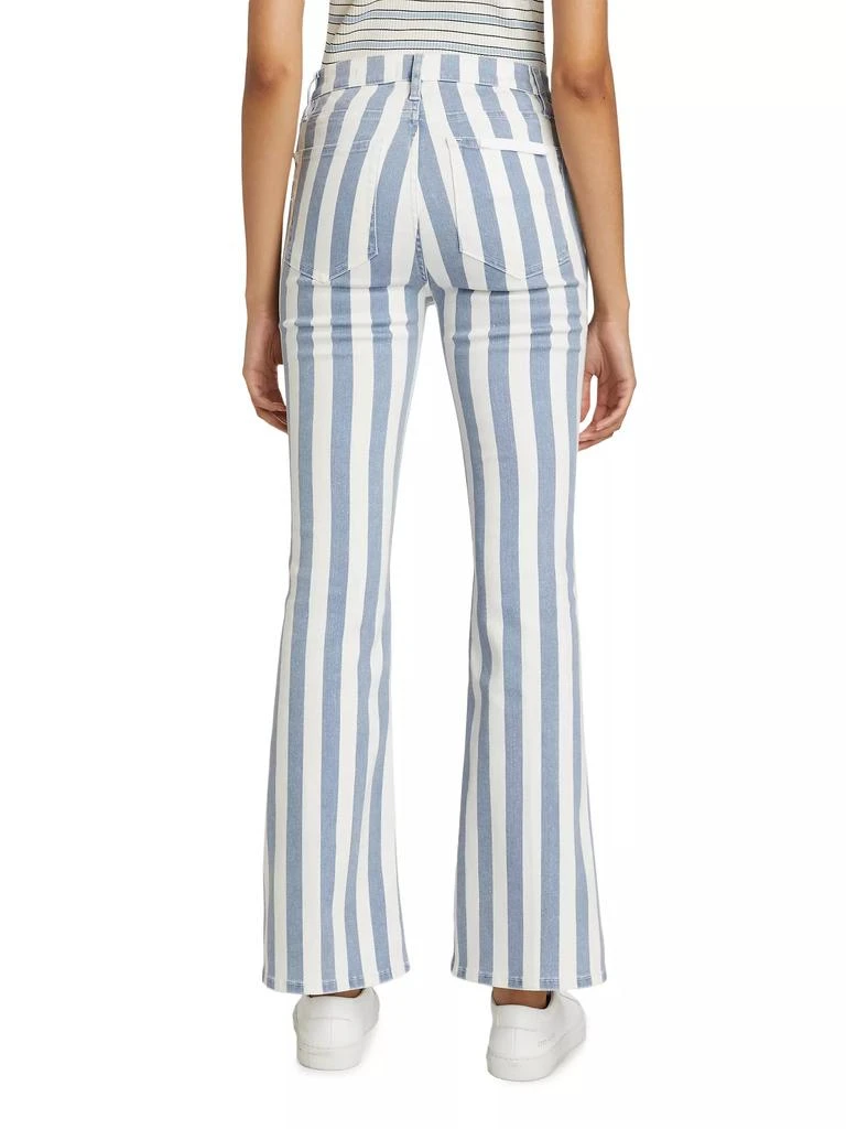 FRAME Le Easy Flare Striped Jeans 5