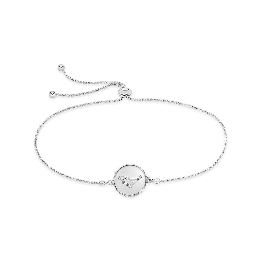 Sterling Forever Sterling Silver Constellation Disk Bolo Bracelet 5
