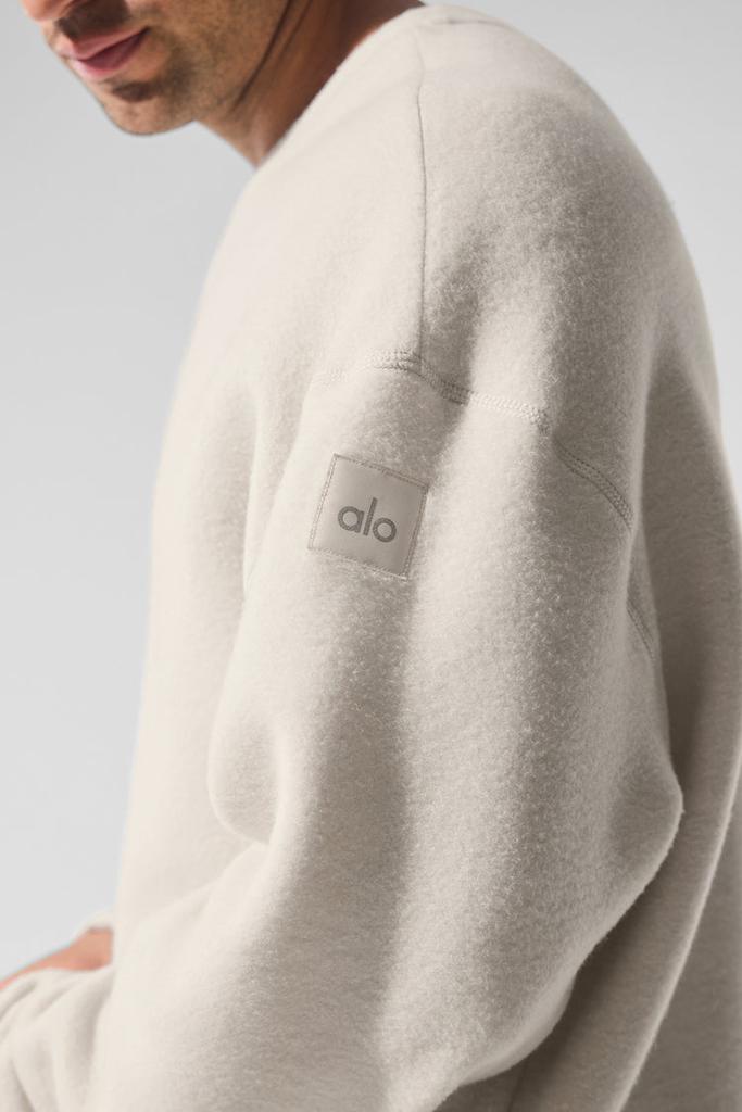 Alo Triumph Restore Crew Neck Sweatshirt - Bone