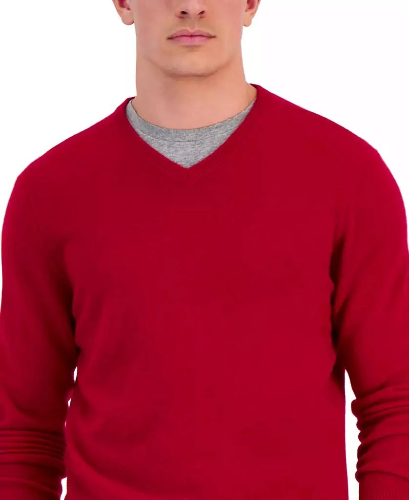 Club Room Men's V-Neck Cashmere Sweater, Created for Macy's 3