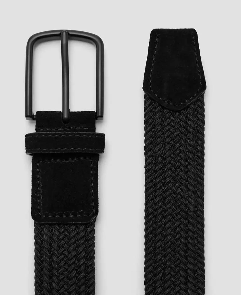 Mango Men
s Braided Elastic Belt 2