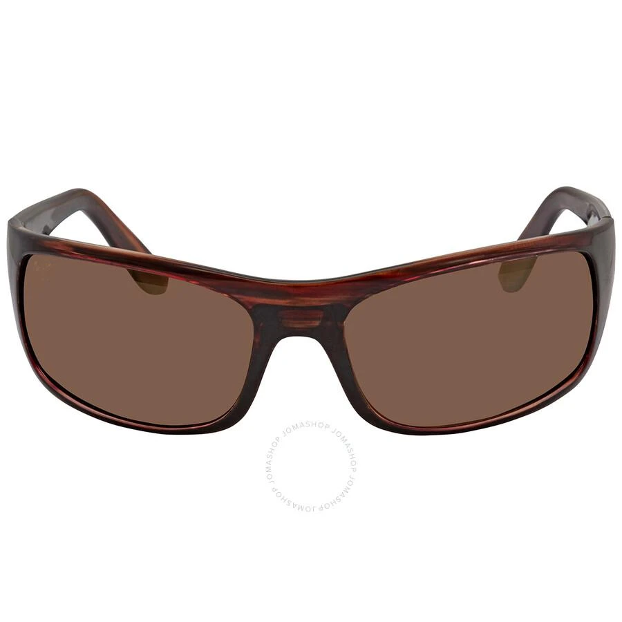 Maui Jim Peahi HCL Bronze Rectangular Unisex Sunglasses H202-10 65 1