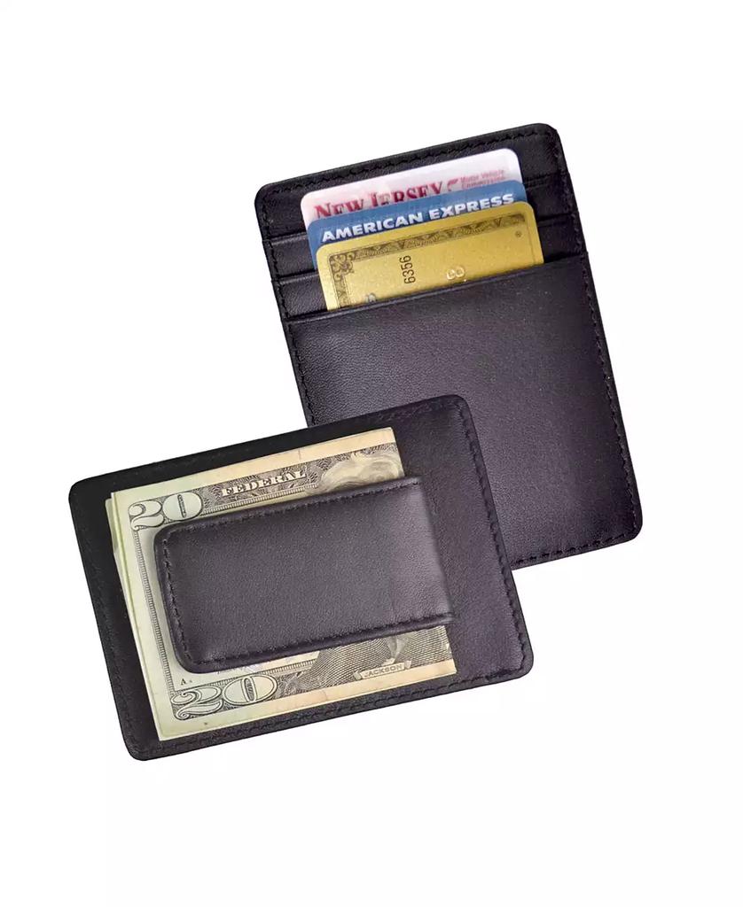ROYCE New York Men's Magnetic Money Clip Wallet