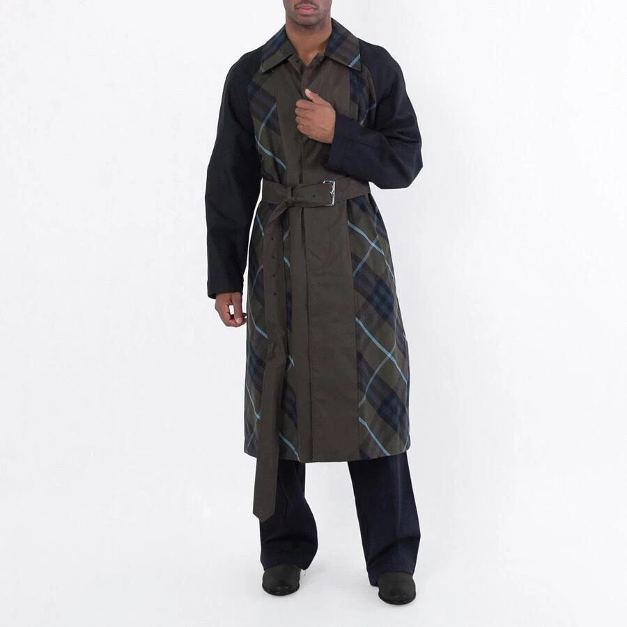 Burberry Short Reversible Bradford Car Coat