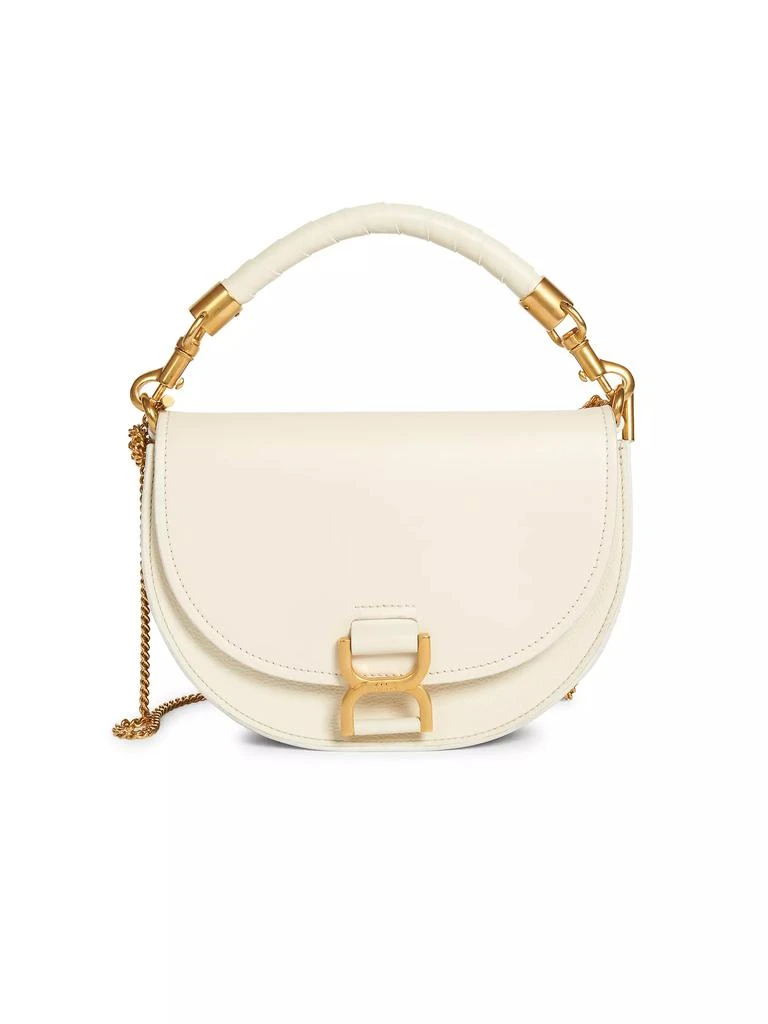 Chloé Marcie Leather Top Handle Saddle Bag 1