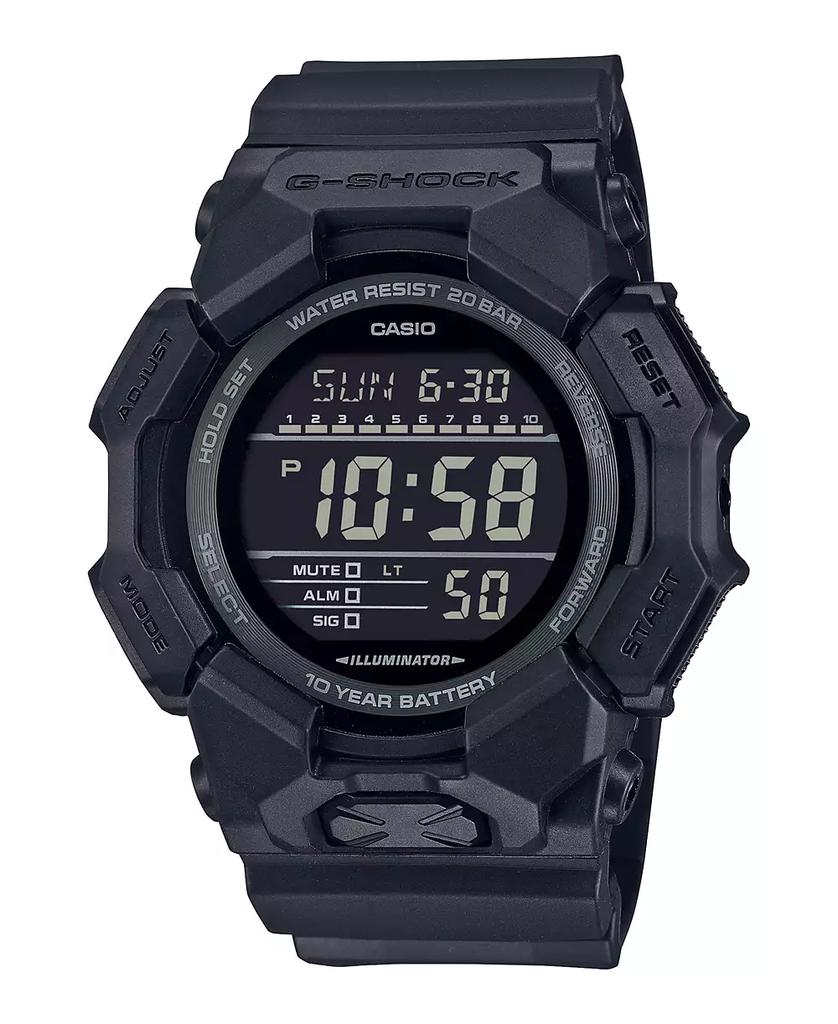 G-Shock Men's Black Resin Watch, 51.9mm