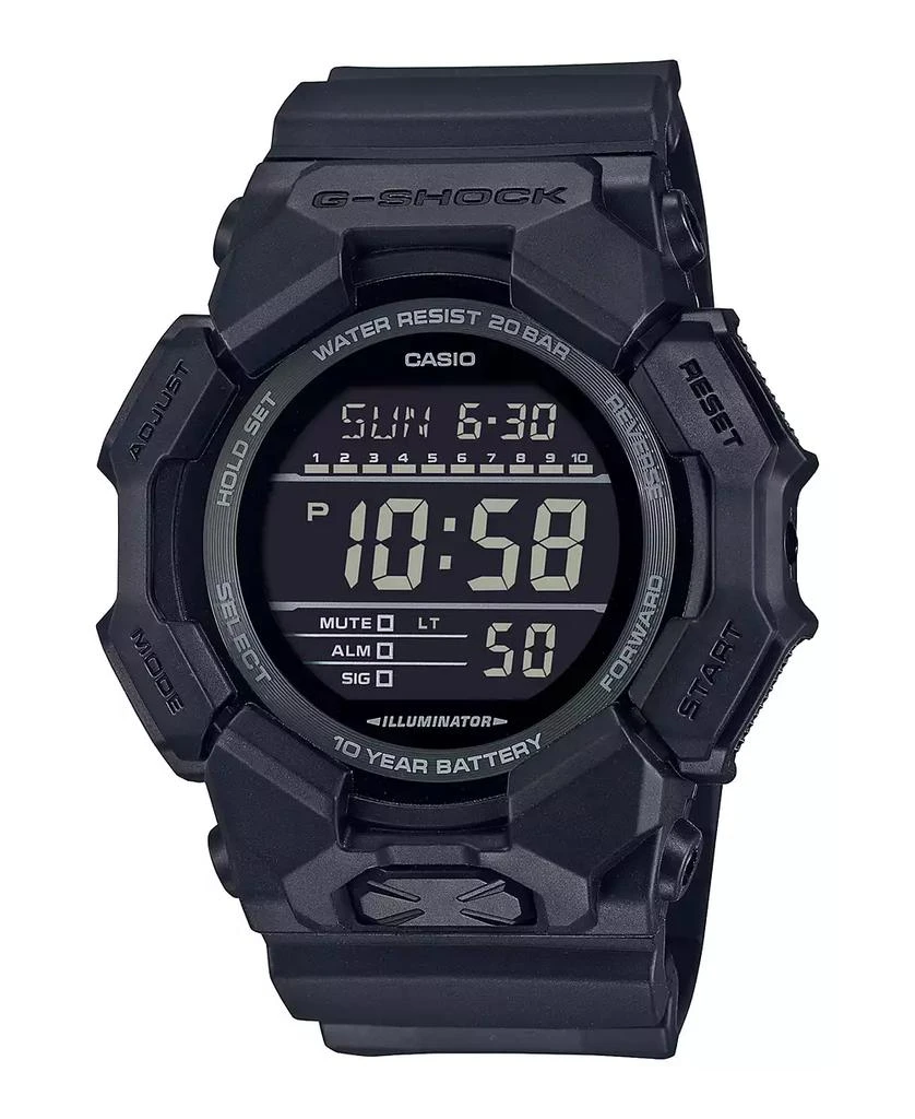G-Shock Men's Black Resin Watch, 51.9mm 1