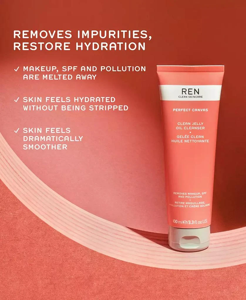 REN Clean Skincare Perfect Canvas Clean Jelly Oil Cleanser 5
