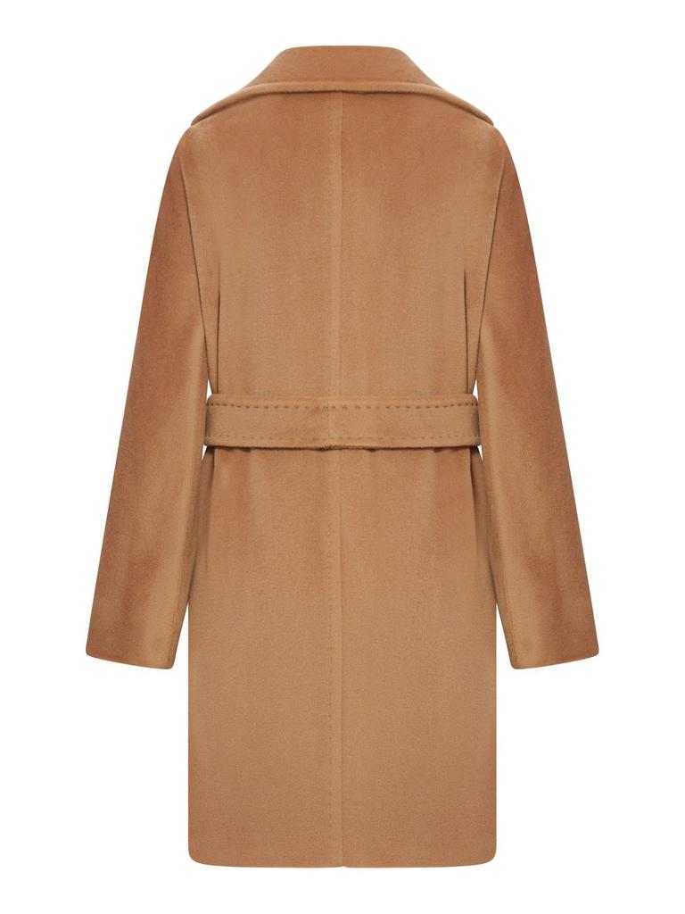 Max Mara Max Mara Studio Long-Sleeved Belted Coat