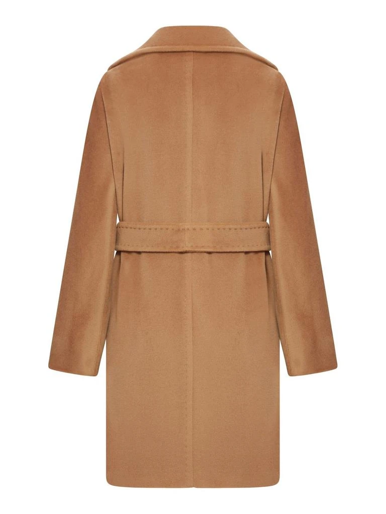 Max Mara Max Mara Studio Long-Sleeved Belted Coat 2