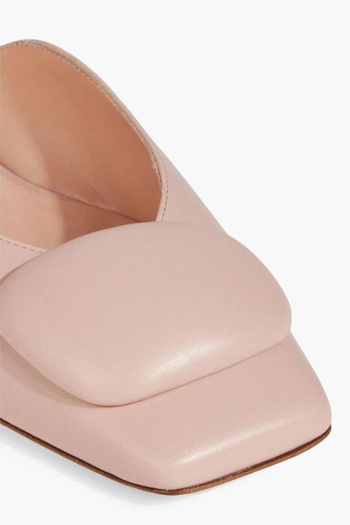 Rupert Sanderson Ios embellished leather slingback flats 4