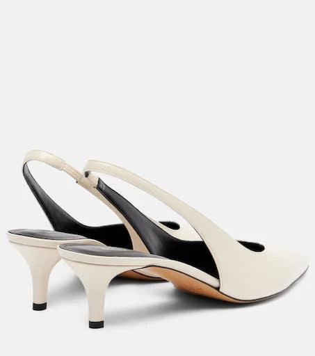 Isabel Marant Padim 50 patent leather slingback pumps 2