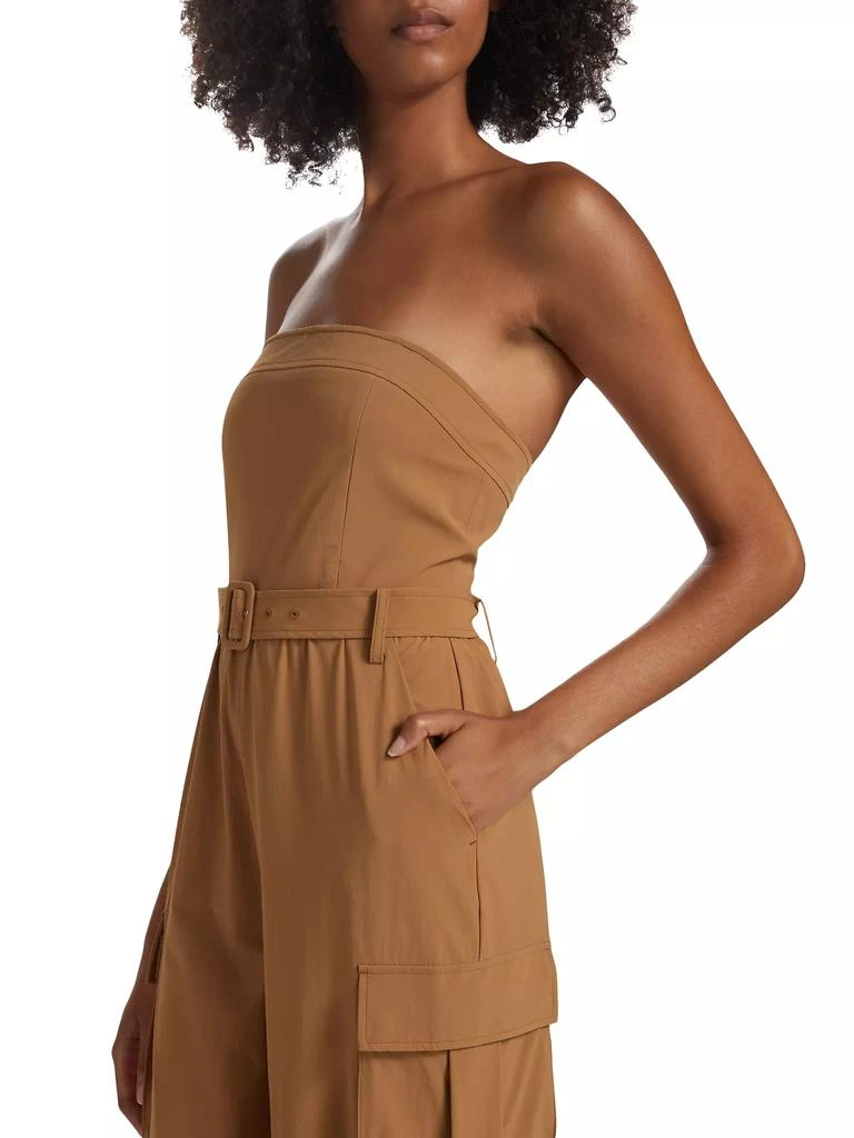 Alice + Olivia Sachiko Strapless Cargo Jumpsuit 6