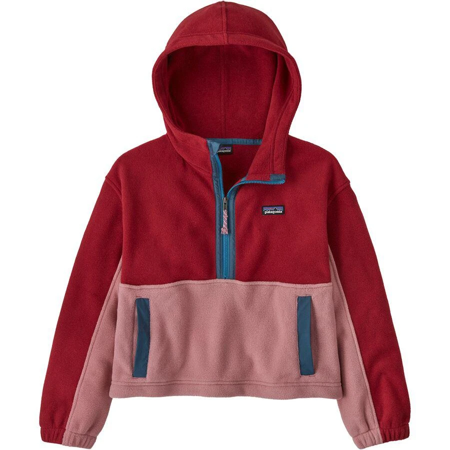 Patagonia Microdini Cropped Pullover Hoodie - Kids' 1